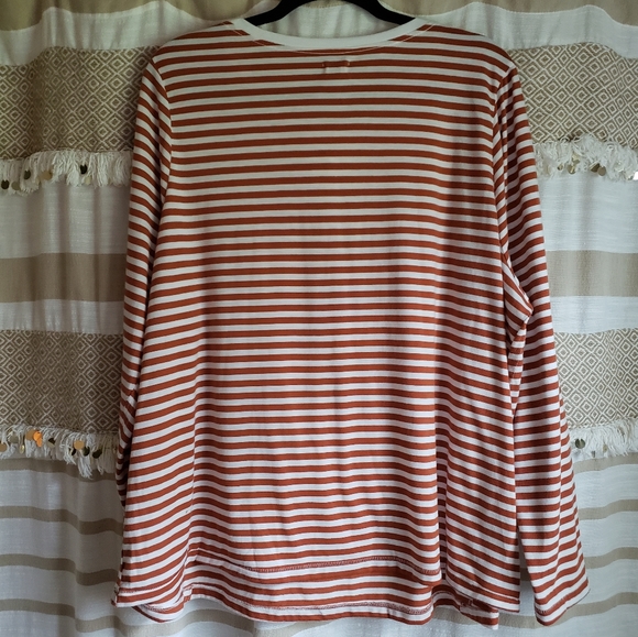 True Craft | Long Sleeve Stripe Crew Neck - Picture 2 of 5